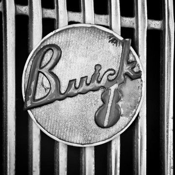 BUICK - bw - sepia - antique color - antique bw