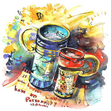 Coffee and Tea and Cafe Art