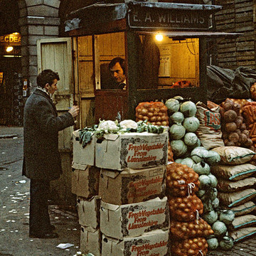 Covent Garden Fruit and Veg Market London UK 1973