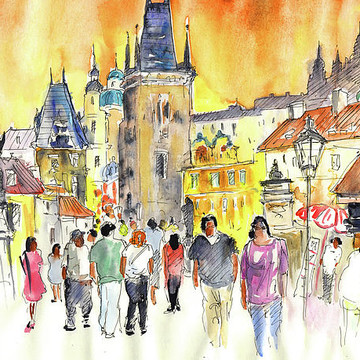 Czech Republic Sketches and Paintings