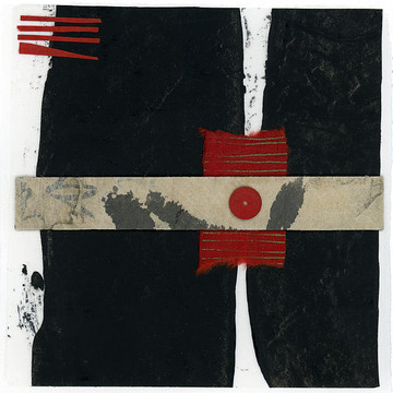 Designer Series Red Black and White Collage