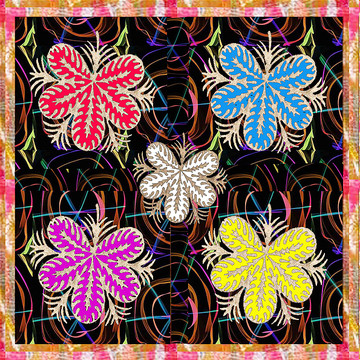 FLOWERS Graphic Digital Enhanced Featured Images