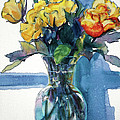 Flowers in a Vase Paintings