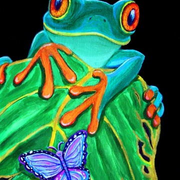 Frog and Amphibian Artwork