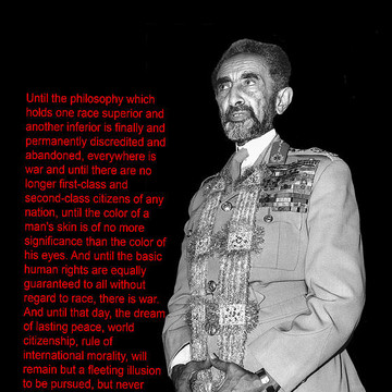 H.I.M. Emperor Haile Selassie.