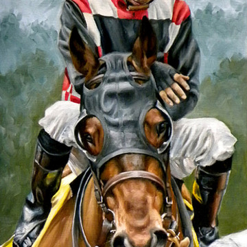 Horse Racing Art
