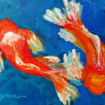 Koi Fish Paintings