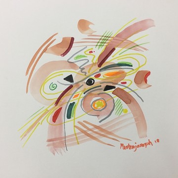 Modern Abstract Drawings and Paintings
