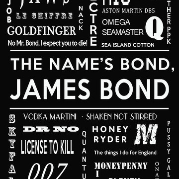 Movie and TV Show Typography