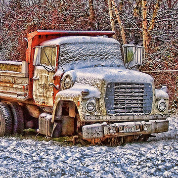Old and abandoned cars and Trucks