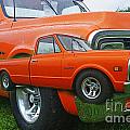 Orange Chevy Pickup