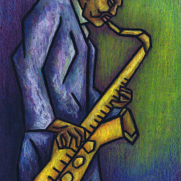 Paintings - Music and Musicians