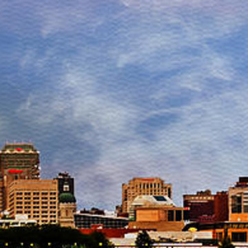 Panoramic Indianapolis Indiana