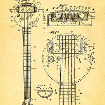 Patent Art - Musical Instrument
