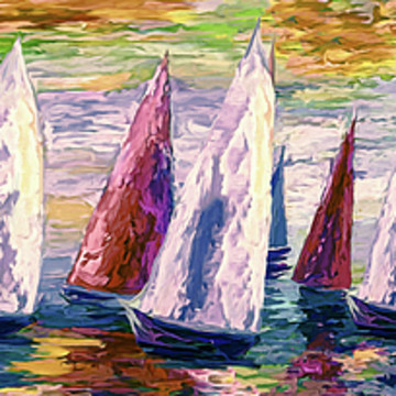 Sailboats Wooden Boats Seascapes