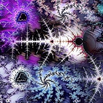 Snowflakes and fractals - Digital Art