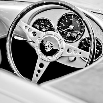 STEERING WHEELS - bw - sepia - antique color - antique bw