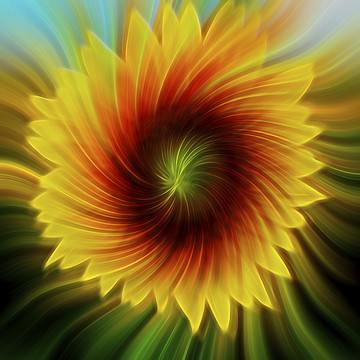 Sunflowers Digital Art