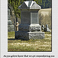 Sympathy and Condolence photo greeting cards 