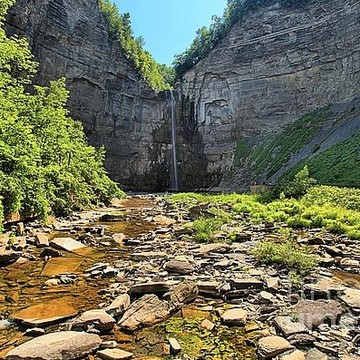 Taughannock Falls State Park In New York State