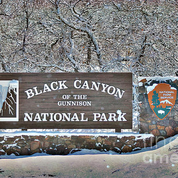 The Black Canyon of the Gunnison National Park Montrose Colorado
