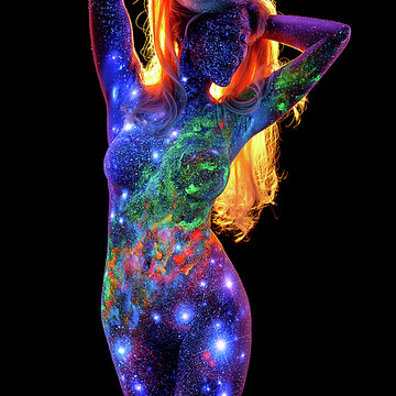 UV Bodyscape Nebula Series