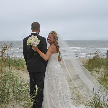 wedding pictures on beach Commercial Licensing - model releases available
