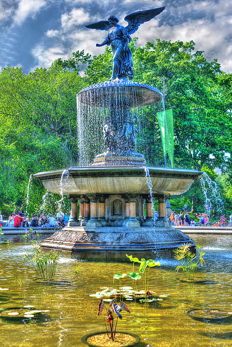 Bethesda Fountain in Central Park Photograph by Randy Aveille