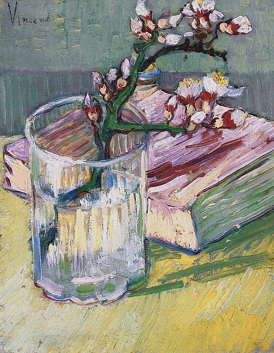 Van Gogh blossoming Almond Tree iPhone 14 Pro Max 