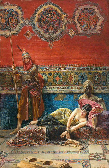 In the Harem jigsaw puzzle in Piece of Art puzzles on