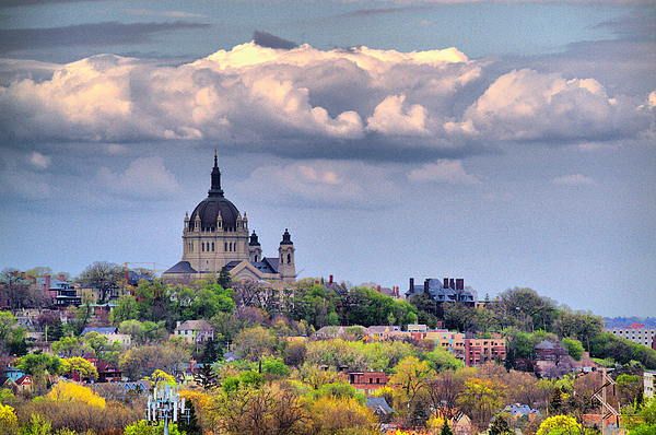 Cathedral of Saint Paul Duvet Cover