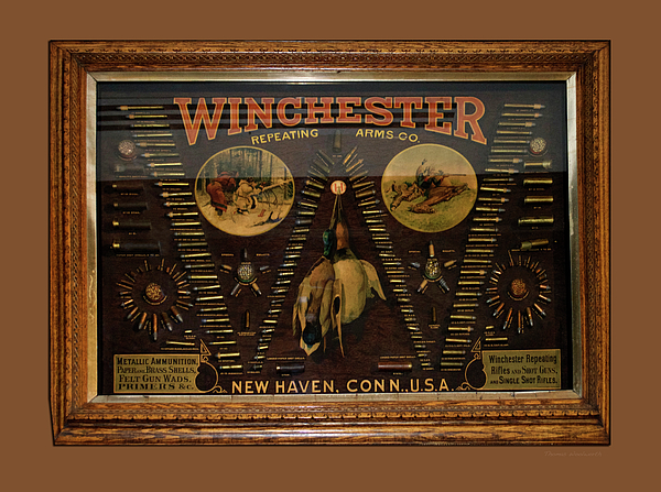 Winchester Repeating Arms TIN SIGN Metal Vintage Guns Rifles Ammo Poster Ad 