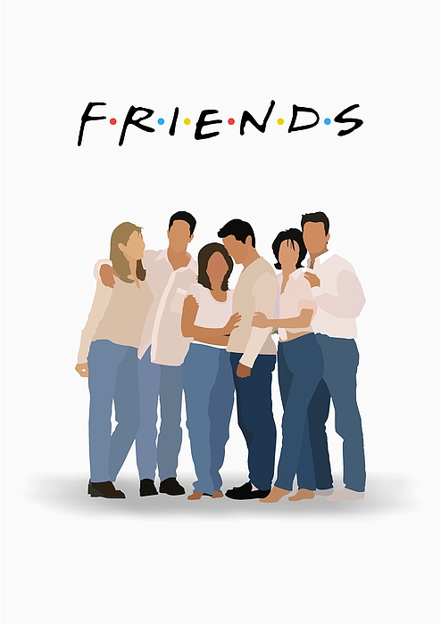Friends Stickers for Sale  Friends tv, Friends poster, Friends tv show