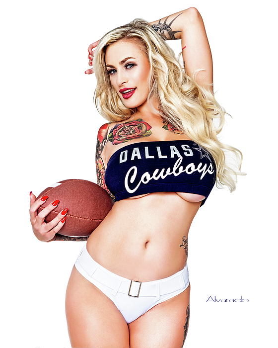 How bout them Cowboys Jigsaw Puzzle by Robert Alvarado - Pixels