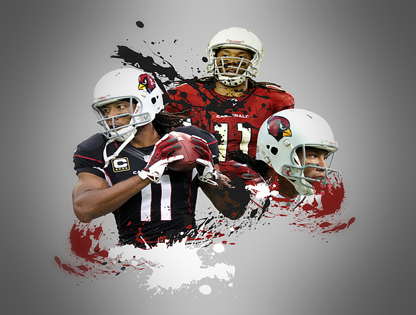 Canvas Wall Art Print American Football Player Larry Fitzgerald