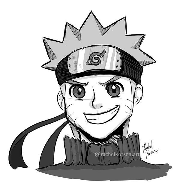 Naruto Sketch Done In Manga Studio 😊 #1 iPhone 7 Case by Rachel Korsen -  Mobile Prints