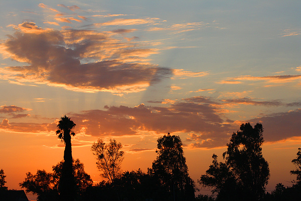 Sunset Moreno Valley Ca Photograph