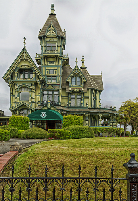 The Historic Carson Mansion - Eureka California by Mountain Dreams