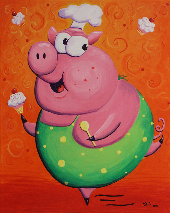 Jennifer Alvarez - This Little Piggy Baked Cupcakes