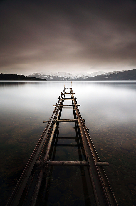 Loch Lomond Jetty #3 Coffee Mug by Grant Glendinning - Grant