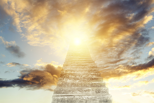 Stairway to heaven Jigsaw Puzzle by Les Cunliffe - Fine Art America