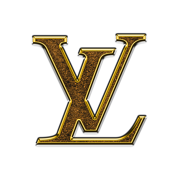 Louis Vuitton Logo In Gold | NAR Media Kit