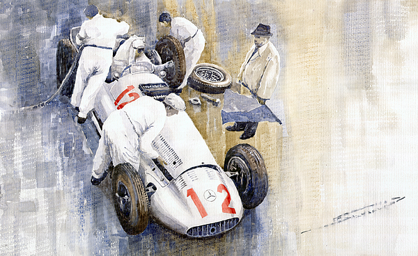 Yuriy Shevchuk - 1939 German GP MB W154 Rudolf Caracciola winner