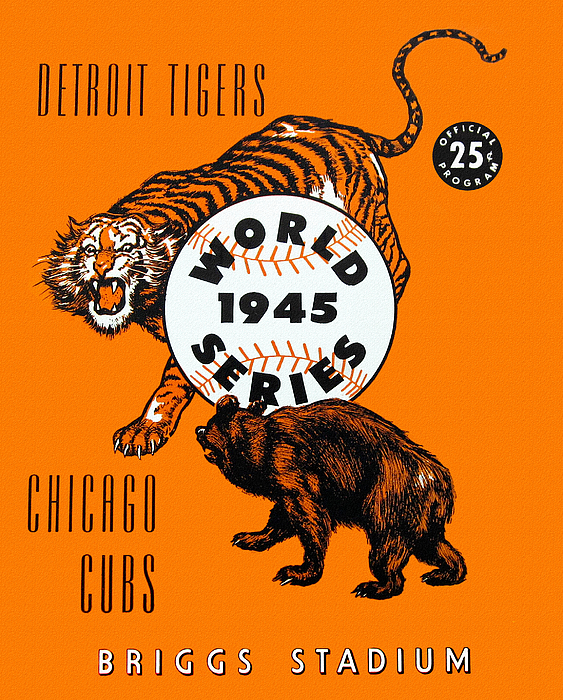 Detroit Tigers 1934 World Series Program Kids T-Shirt by Big 88 Artworks -  Pixels
