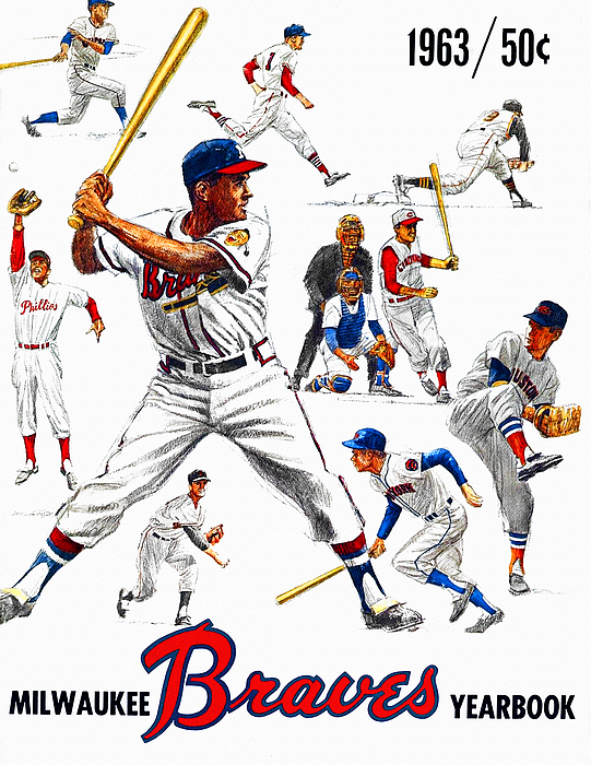 Boston Braves 1952 Score Card Acrylic Print by Big 88 Artworks - Pixels