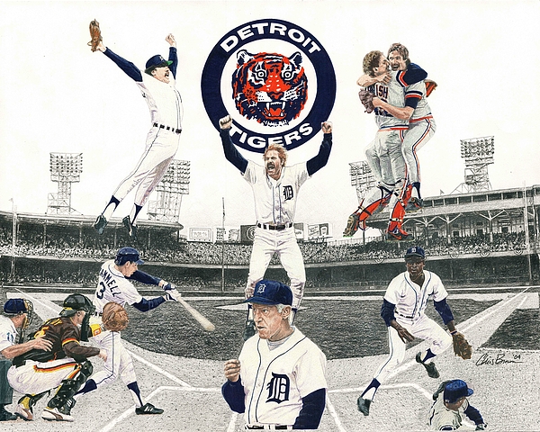 Detroit Tigers Stadium Puzzle - 500 Piece