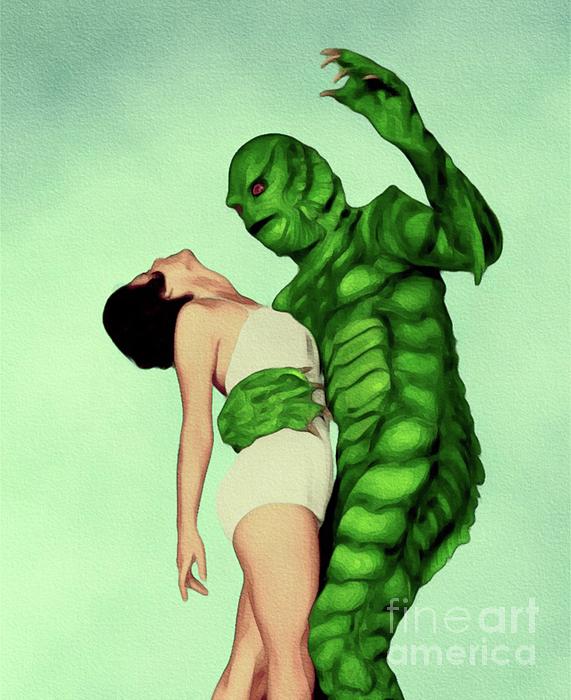 Creature From The Black Lagoon Iphone 12 Case For Sale By Esoterica Art Agency