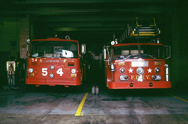 F.D.N.Y. - Engine 54, Ladder 4, Fire Department New York T-Shirt by Timothy  Wildey - Pixels