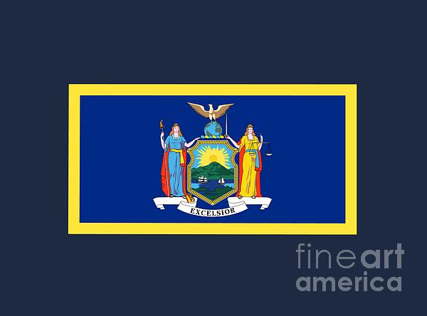 New York Flag Digital Art