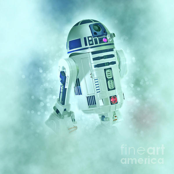 Star Wars R2D2 Robot Greeting Card by Quotes